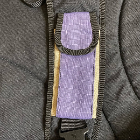 VINTAGE L.L Bean : Y2K 80’s 90’s unisex light purple utility crossbody backpack